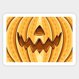 Sharp Pumpkin Carving Sticker